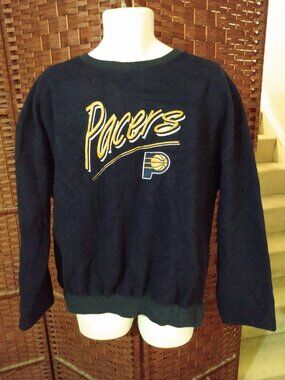Vintage 90s Indiana Pacers Embroidered Sweatshirt XL-XXL NBA Sweater